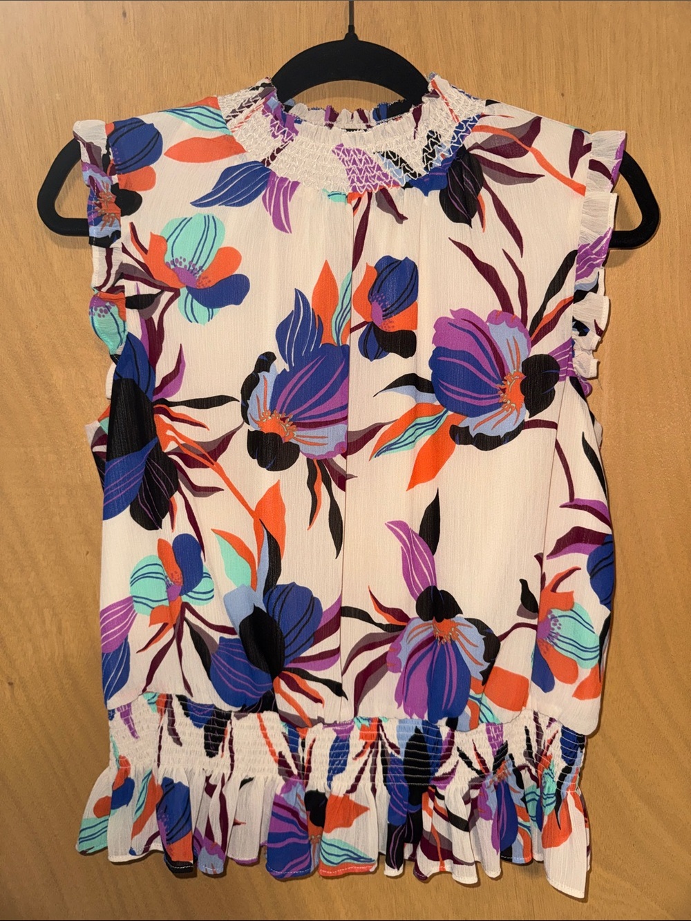 J Crew Floral Tank